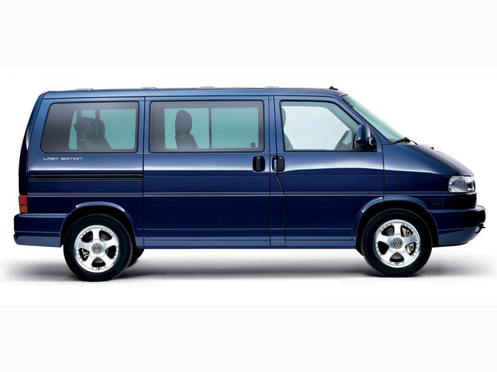 Прайс-лист для Volkswagen Transporter T4